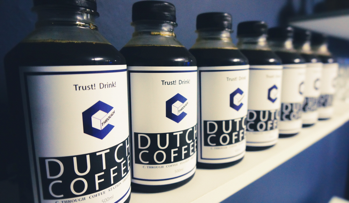 이강빈의 커피 브랜드 씨스루 더치커피 판매