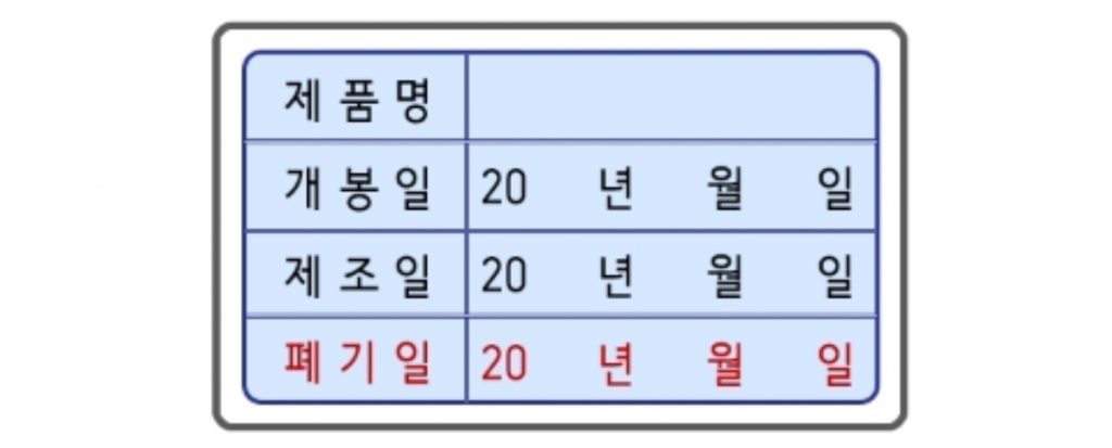 유통기한